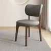 Silla de comedor de madera maciza nórdica para el hogar, restaurante, hotel, mesa de comedor, silla y taburete modernos minimalistas de la fábrica original