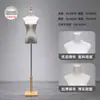 Suporte de Exposição Modelo para Loja de Roupas Femininas, Manequim para Vestido de Noiva, Manequim de Meio Corpo para Vitrine, Rack de Exposição para Vestido Cheongsam