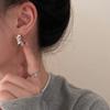 Pendientes de Plisado Irregular, Lujo Ligero, Gama Alta, Pendientes Estilo Retro, Nuevos Pendientes Más Vendidos 2026 para Mujer