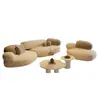 Sofá de Tela Color Crema, Sofá Set Creativo de Piedra de Moda, Sofá Pequeño para Uso Doméstico, Sillón Sofá para Recepción de Hotel