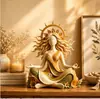 Novo produto transfronteiriço: Figura Escultural Harmonia Interior, escultura em resina