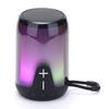 Comercio electrónico transfronterizo TG652 Altavoz Bluetooth efecto de luz pulsante transparente alta calidad de sonido subwoofer RGB regalo Audio Bluetooth