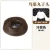 Elástico de Cabelo para Mulheres, Ferramenta para Penteado Flor de Ninho de Pássaro, Extensor de Coque, Aplique de Cabelo Natural Fofo Invisível
