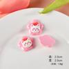 Nuevos accesorios de joyería de gatitos dulces hechos a mano, material de bricolaje, venta al por mayor, carcasa de teléfono móvil, pegatina para refrigerador, cuerda para el cabello, accesorios para el cabello, parche