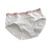 Ropa Interior para Estudiante de Cintura Media Grado a Antibacterial Grado a Algodón Bebé Algodón Entrepierna Extendida Cómoda y Delicada con la Piel Calzones de Mujer