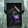Chaveiro Urso Camaleão Fofo Moderno Legal Chaveiro de Carro Casal Urso Desenho Animado Criativo Exquisito Atacado Presente