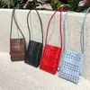 Bolso Cruzado de Verano Hueco 2026 Nueva Moda Casual para Teléfono Móvil Bolso Cuadrado Pequeño Diseño de Nicho Bolso de Hombro Cruzado Individual