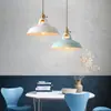 Lámpara de Araña de Cobre Moderna para Restaurante Lámpara de Cafetería Bar Creativa Nórdica Tapa de Olla Macarrón Arte de Hierro Retro Lámpara de Restaurante