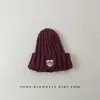 Gorros de Lana para Niños y Niñas en Otoño e Invierno, Cortavientos y Cálidos, Gorros de Orejeras de Punto con Agujeros Tendencia Coreana, Gorros Anti-Frío