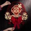 Decoración Especial de Habitación de Boda con Palabras Felices, Calcomanías de Palabras Felices, Calcomanías para Puerta de Decoración de Casa Nueva, Suministros para Set de Palabras Felices para Dormitorio