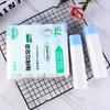 Baixo custo cordão saco de lixo doméstico portátil cozinha descartável engrossado automático colapso branco classificado saco plástico