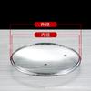 Tapa de Vidrio Templado Engrosado al por Mayor Olla Vaporera Antiadherente Olla para Sopa Hogar Tapa Transparente Tapa Wok Cubierta en Forma de G Universal
