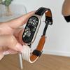 Adecuado para Xiaomi Mi Band 9/10/8 Generación Correa de Cuero Xiaomi7/4/5/6Nfc Correa de Muñeca Correa de Muñeca Pequeño Aroma de Liberación Rápida