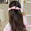 Horquilla con flequillo y lazo de princesa coreana para mujer, estilo retro de alta gama, accesorios para el cabello de hada estilo Mori.