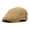 Boina Bordada con Letra gsior Nueva para Hombre y Mujer Sombrero Europeo y Americano Cuatro Estaciones Gorra Casual para Exteriores