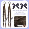 Novo Anel de Cabelo Estilo Chinês para Rabo de Cavalo Laço Natural Torção Dupla Peruca de Boxe Trança Acessórios de Cabelo para Rabo de Cavalo