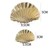 Pinza de Metal con Garras de Concha Estilo Europeo y Americano para Mujer, Pinza para el Cabello Personalizada Estilo Punk, Pasador Estilo Street Sweet and Cool, Pinza Grande de Tiburón para Moño, Accesorios para el Cabello