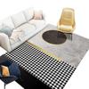Alfombra de Mesa de Centro para Sala de Estar Estilo Nórdico Ins Moderna Simple Hotel Oficina Tienda Completa Fresca Alfombra de Piso Felpudo
