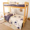 Juego de tres piezas dormitorio de estudiante un juego de ropa de cama individual juego completo de edredón acolchado cálido edredón de invierno traje edredón de primavera y otoño