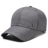 Gorra de béisbol de estilo nuevo para hombres de mediana edad y mayores, gorra de tela parasol, gorra informal para todo tipo de ocasiones.