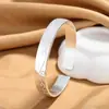 Pulsera de Vid de Obsesión Estilo Antiguo Brazalete Abierto Sólido Bañado en Plata Retro Joyería de Mano Versátil Estilo Chino Temperamento para Mujer Venta al por Mayor