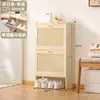 Armário de Sapatos para Entrada de Casa, Sapateira Basculante, Grande Capacidade, Porta de Entrada, Armazenamento Simples, Economizador de Espaço
