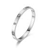 Versão coreana da pulseira de cartão de temperamento simples de moda diamante completo mais vendida celebridade da internet com produtos explosões pulseira aberta fábrica de origem