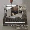 Banheiro Seco de Aço Inoxidável Vaso Sanitário de Agachamento com Tampa Grande Vaso Sanitário de Agachamento Desodorante Banheiro Piso Descarga Vaso Sanitário de Agachamento