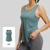 Camiseta sin mangas de spandex tipo nube para yoga para mujer, espalda hermosa calada, malla transpirable, ropa deportiva para fitness y entrenamiento, top ajustado para correr