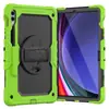 Funda Adecuada para Tableta Samsung Tab S9 Fe Plus 12.4 con Soporte Giratorio X610 Funda Protectora de Cobertura Total a Prueba de Tres