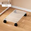 Suporte para Gabinete de Computador sob a Mesa com Rodinhas Removíveis Rack de Armazenamento Base para Gabinete de Mesa de Escritório Bandeja Suporte