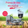 Lefa espiral fábrica de óleo de fábrica de óleo oficina conjunto completo de equipamentos de prensa de óleo totalmente automático 120 óleo de amendoim Imprensa