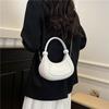 Diseño Nicho Moda Retro Bolso Pequeño Portátil para Mujer Primavera 2025 Nuevo Bolso de Hombro Maillard Sobaco