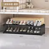 Espaço da Porta Sapateira Doméstica Armário de Armazenamento Área Pequena Sapateira Simples à Prova de Poeira Dormitório Escolar Sapateira de Cama