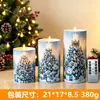 Velas de LED eletrônicas, decorações para festas de Natal e aniversário, velas de LED, iluminação ambiente recarregável controlada por controle remoto para exteriores