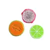 Simulación de Rodajas de Fruta de Pitaya y Kiwi Accesorios de Resina Pegamento de Crema para Manualidades Funda de Teléfono Pinza para el Cabello Pegatina Materiales