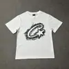 Camiseta Corteiz Serie Alcatraz 230g Manga Corta Estampado de Logo de Letra Moda Trendy de Manga Corta para Hombre y Mujer