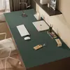 Tapete de Mesa de Computador em Couro PVC Tapete de Mesa de Estudo Ecológico Tapete de Mesa de Escritório Toalha de Mesa para Mesa de Escrita de Estudante Tapete de Mesa