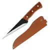 Cuchillo de hueso forjado para cortar cerdo cuchillo para cortar cerdo cuchillo para pelar hueso cuchillo para raspar hueso oveja res Desgarrador cuchillo afilado cuchillo especial para sacrificio