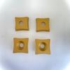 Varios Cuchillos CNC de Ranurado y Forma de Durazno Adecuados para el Procesamiento de Piezas de Acero Inoxidable y Acero