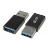 Adaptador de Alta Velocidade USB 3.0 Macho para Fêmea AM para AF Interface Conversão Macho para Fêmea Extensão Cabeça Reta Cabeça de Metal