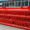 Tubo de proteção de energia para cabos de PVC, tubo de energia de matéria-prima plástica PE, tubulação de lama vermelha plástica CPVC, fio elétrico