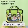 1 de junio Bolsa con Cierre de Caricatura Infantil Copo de Nieve Dulce Crujiente Bolsa para Empaque de Bocadillo Souvenir Bolsa Selladora para Regalo de Galletas