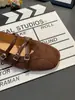 ~Sapatos Mary Jane de camurça estilo retrô para mulheres, 2026, com sola de borracha, design simples, antiderrapantes, tiras com fivela dupla, versáteis, confortáveis e casuais