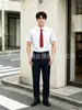 Uniforme de formatura, conjunto estilo faculdade, adequado para alunos do ensino médio e fundamental, para dia de educação física, uniforme escolar, coral, declamação de poesia e figurinos de apresentação
