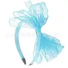 Diadema de lazo de encaje famosa europea y americana borde ancho Diadema de lazo grande retro para mujer Accesorios para el cabello Tocado Pasador Nuevo