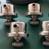 Válvula de Bola Eléctrica de Acero Fundido para Líneas de Fluidos HVAC y Protección Contra Incendios, Componente de Válvula Recta de Interruptor Inteligente Sellada Herméticamente