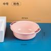 Lavabo de plástico binaural para lavar verduras, para dormitorio de estudiantes, para lavar los pies, de gran capacidad, para el hogar, venta al por mayor