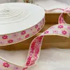 Cinta de jacquard bordada con hilo de oro, estilo pequeño y fragante de 2.1 cm, accesorios para el cabello, embalaje de caja de regalo, cinturón, accesorios para ropa de actuación, venta al por mayor.