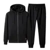 Trajes deportivos casuales de algodón para otoño e invierno, de venta al por mayor transfronteriza, holgados, modernos, con forro polar y material engrosado, para estudiantes jóvenes, en stock
